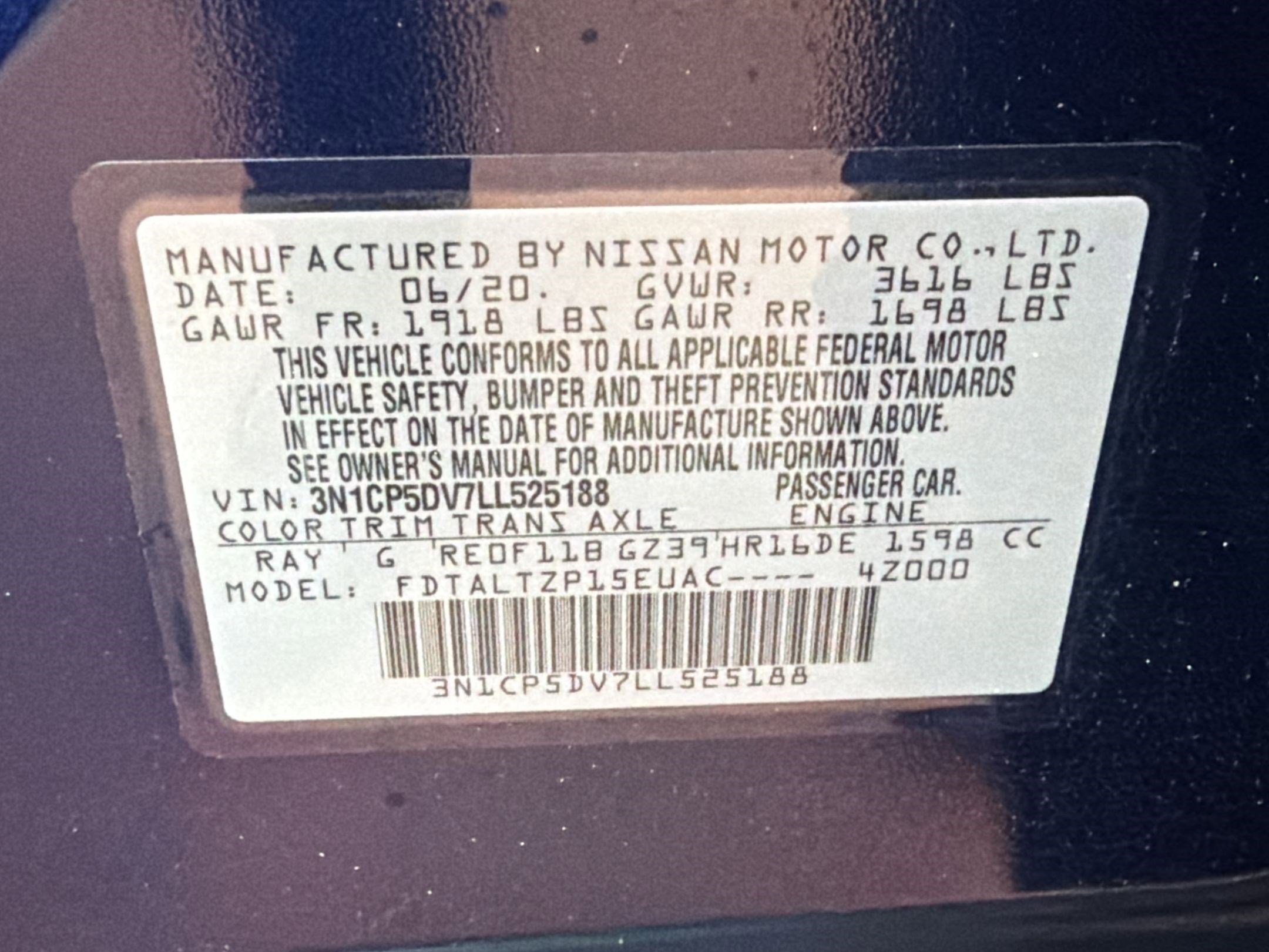 Used 2020 Nissan Kicks SR w/ Exterior Package image 17