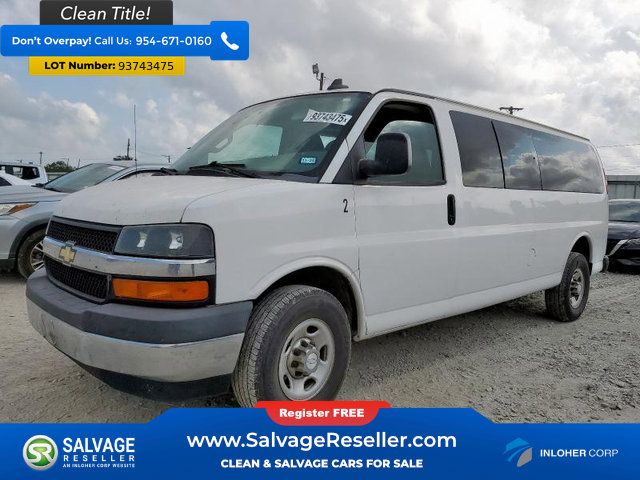 Used 2017 Chevrolet Express 3500 LT w/ LT Preferred Equipment Group image 1