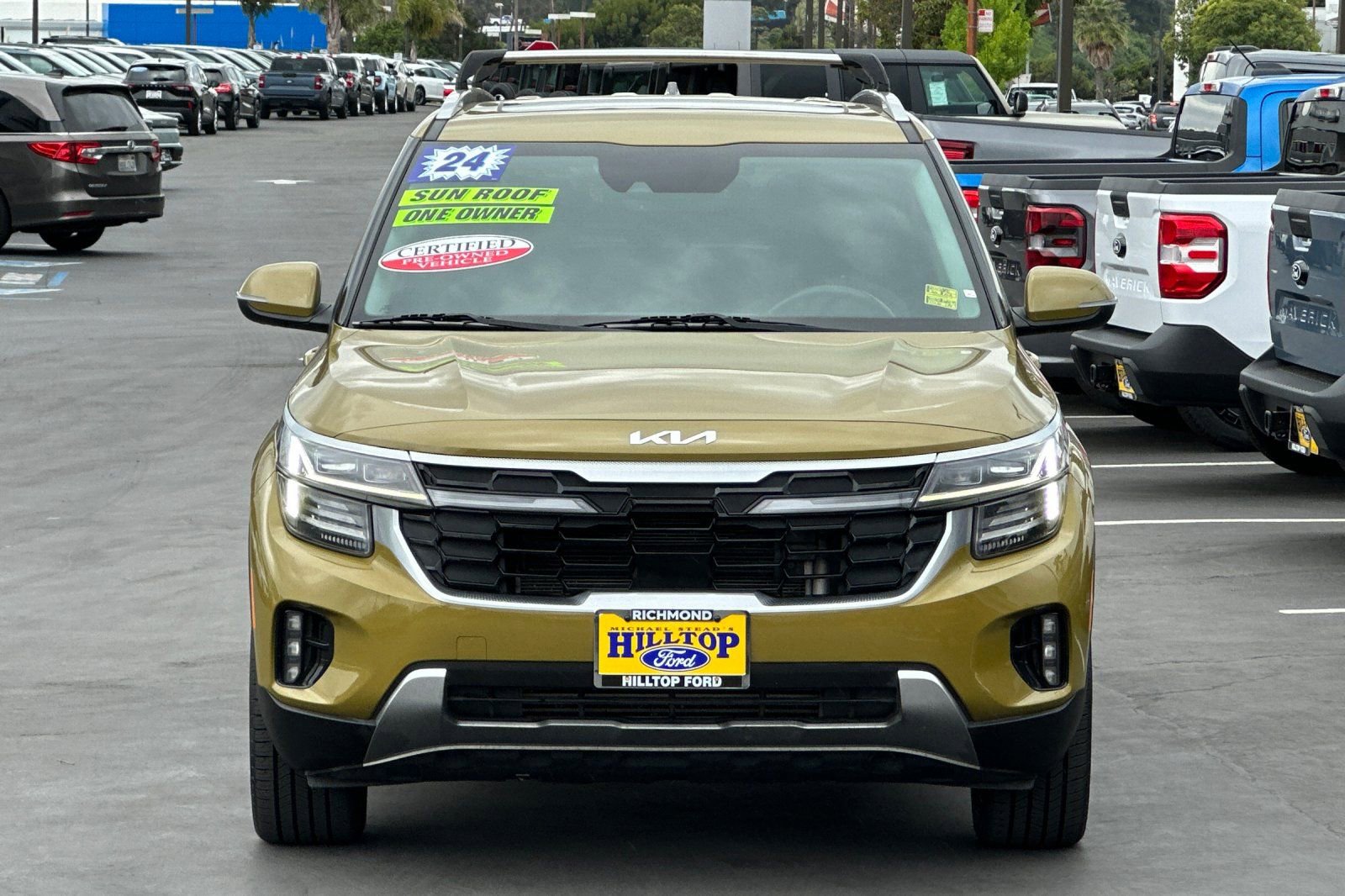 Certified 2024 Kia Seltos SX w/ SX Sunroof Package image 12