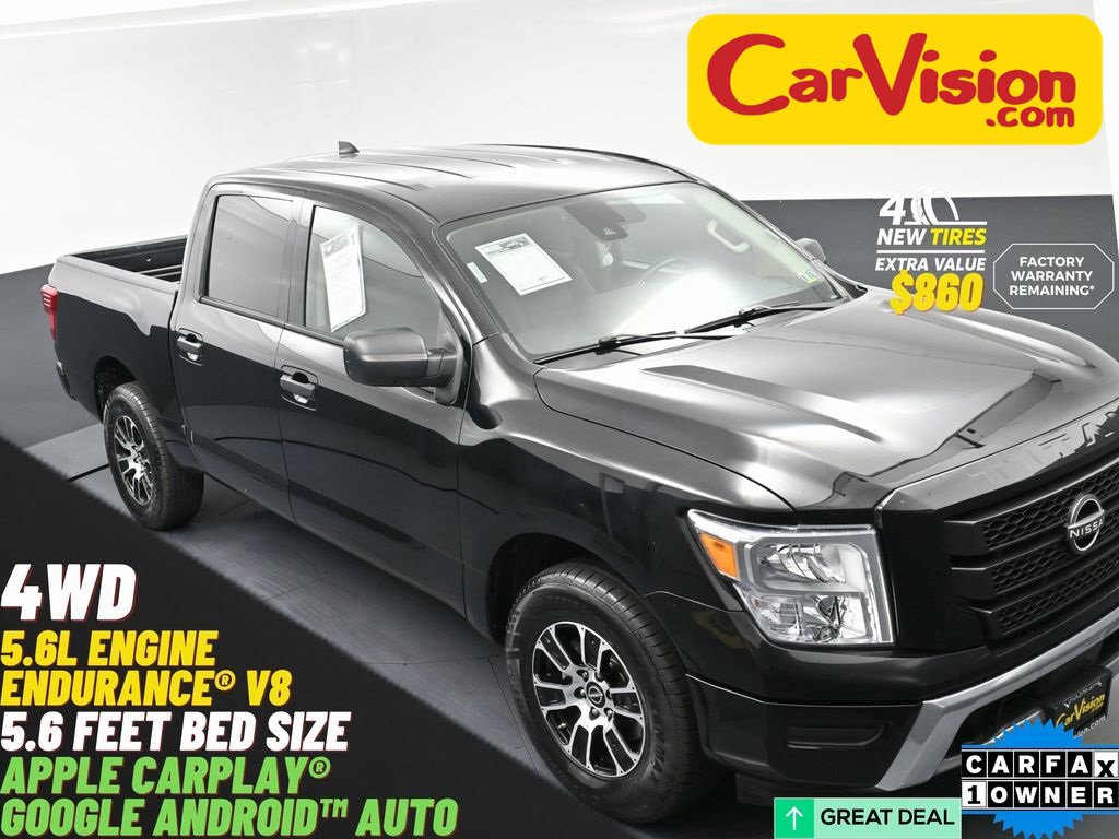 Used 2023 Nissan Titan SV image 1