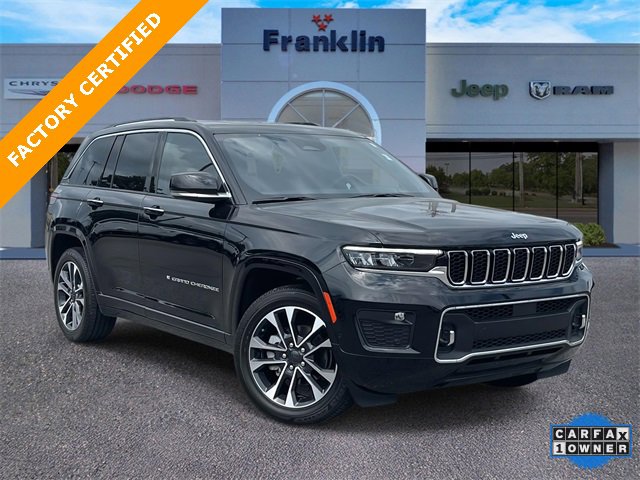 Certified 2022 Jeep Grand Cherokee Overland w/ Luxury Tech Group IV