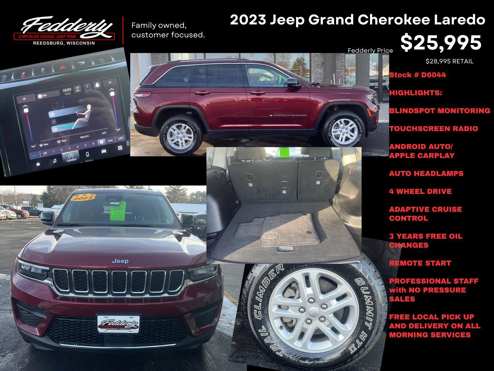 Used 2023 Jeep Grand Cherokee Laredo image 2