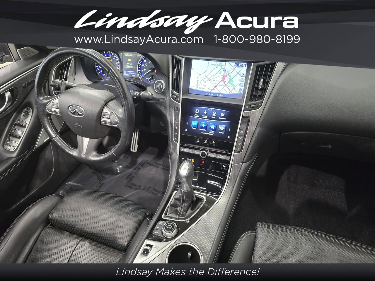 Used 2017 INFINITI Q50 Red Sport 400 image 10