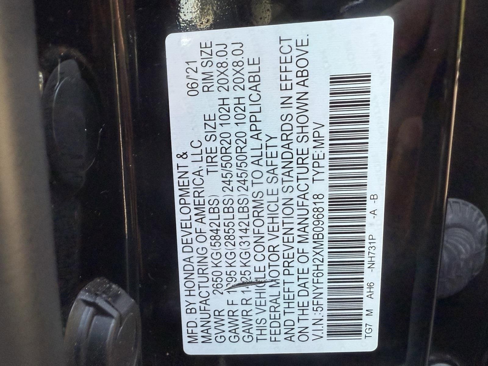 Used 2021 Honda Pilot Special Edition image 44