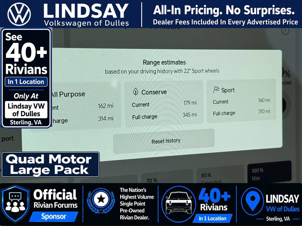 Used 2022 Rivian R1T Launch Edition AWD/4WD image 24