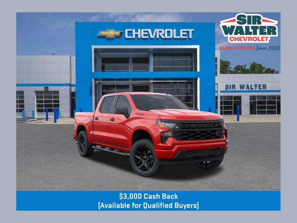 New 2026 Chevrolet Silverado 1500 Custom w/ Turbomax Blackout Package video 1