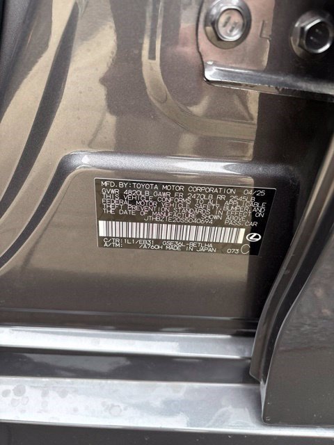 Used 2025 Lexus IS 350 F Sport w/ Navigation Package AWD/4WD image 4