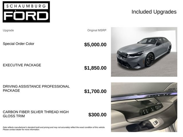 Used 2026 BMW M5 w/ Executive Package image 4