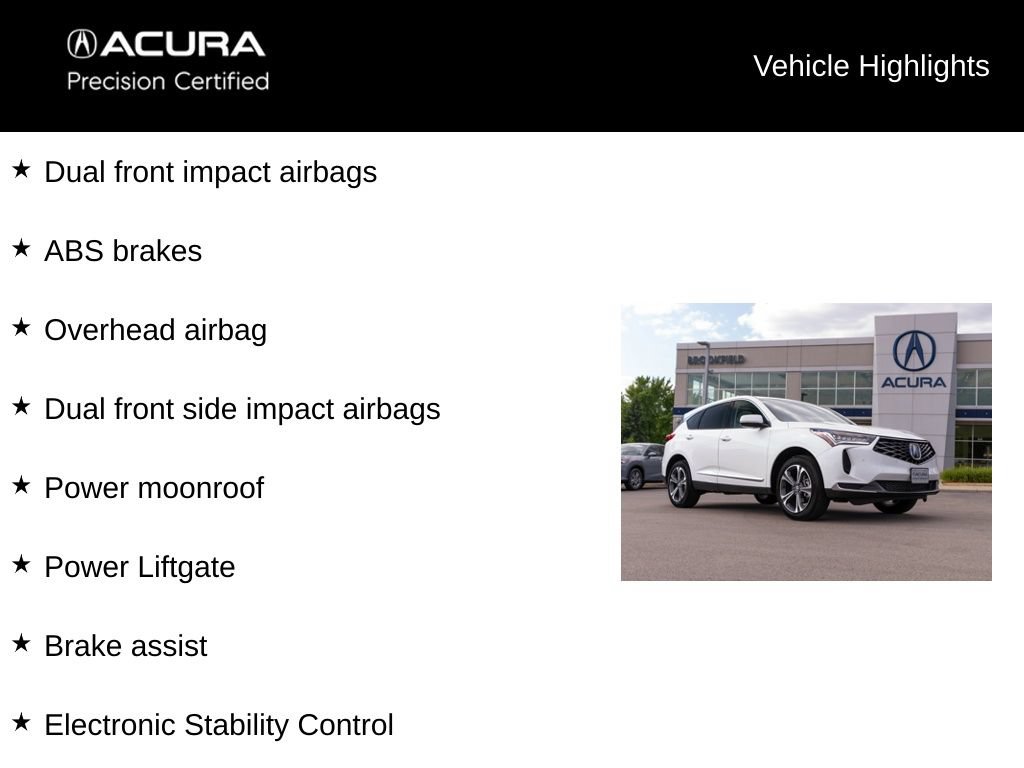 Certified 2026 Acura RDX w/ Technology Package AWD/4WD image 13
