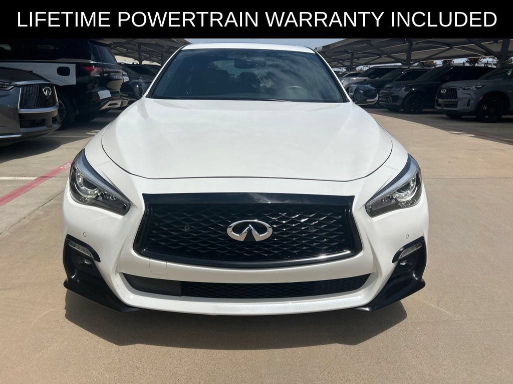 Certified 2022 INFINITI Q50 Red Sport 400 AWD/4WD image 2