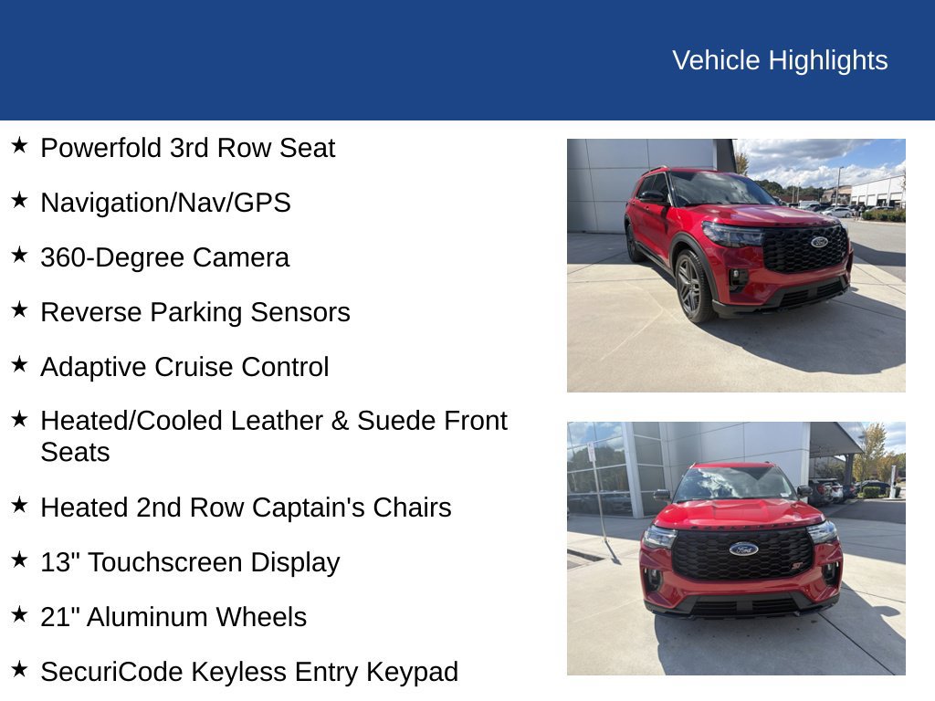 Used 2026 Ford Explorer ST AWD/4WD image 35
