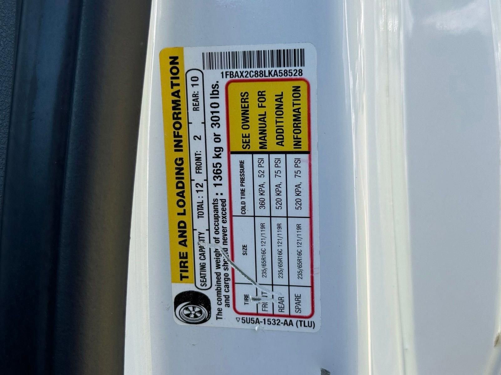 Used 2020 Ford Transit 350 XL RWD image 58