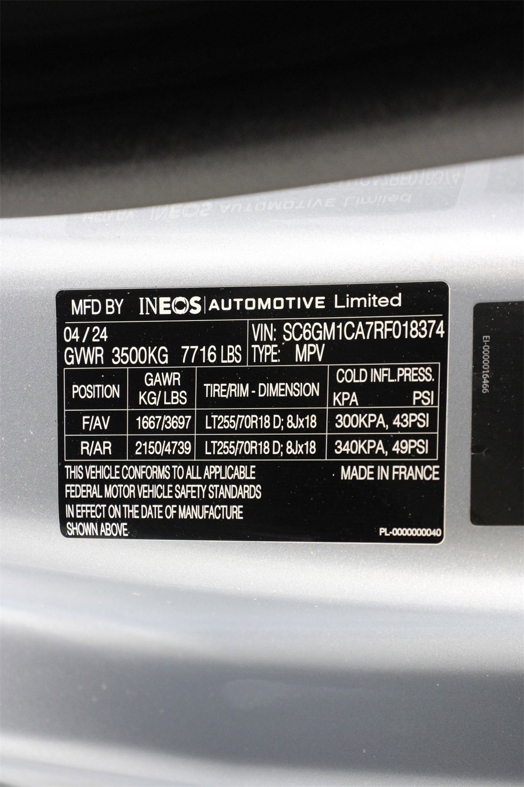 Used 2024 INEOS Grenadier Fieldmaster Edition image 16