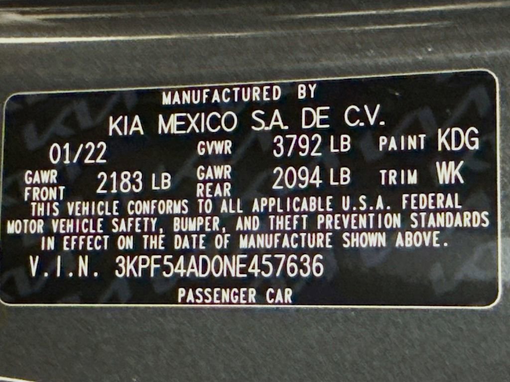 Used 2022 Kia Forte GT-Line FWD image 38