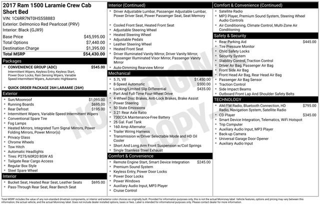 Used 2017 RAM 1500 Laramie w/ Convenience Group image 5