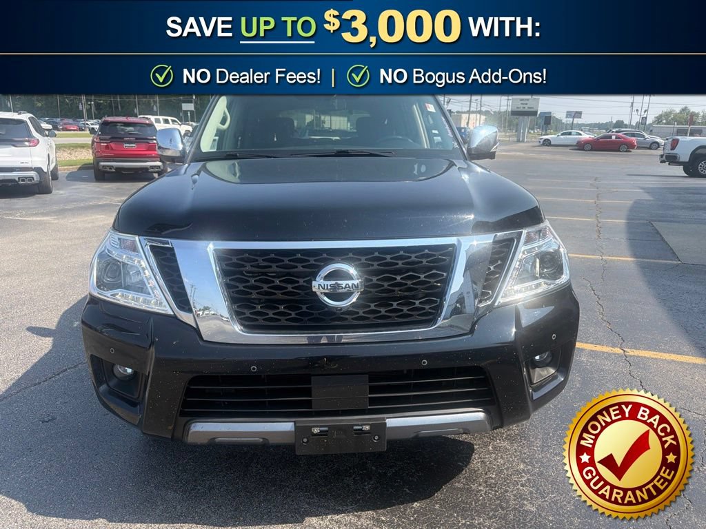 Used 2020 Nissan Armada Platinum w/ Captain's Chairs Package AWD/4WD image 2