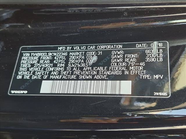 Used 2019 Volvo XC90 T8 Inscription w/ Luxury Package AWD/4WD image 14