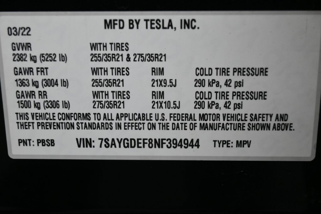 Used 2022 Tesla Model Y Performance AWD/4WD image 6