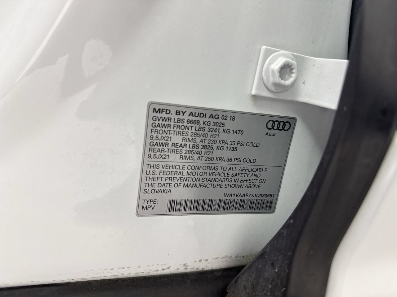 Used 2018 Audi Q7 3.0T Prestige w/ Prestige Package AWD/4WD image 39
