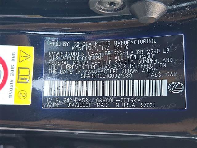 Used 2016 Lexus ES 350 w/ Premium Package w/Wood Trim FWD image 25