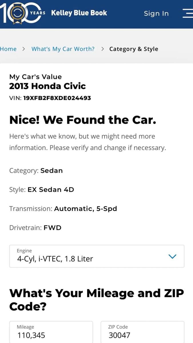 Used 2013 Honda Civic EX image 3