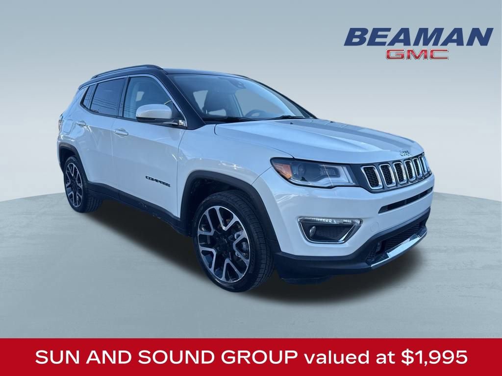 Used 2021 Jeep Compass Limited w/ Sun and Sound Group
