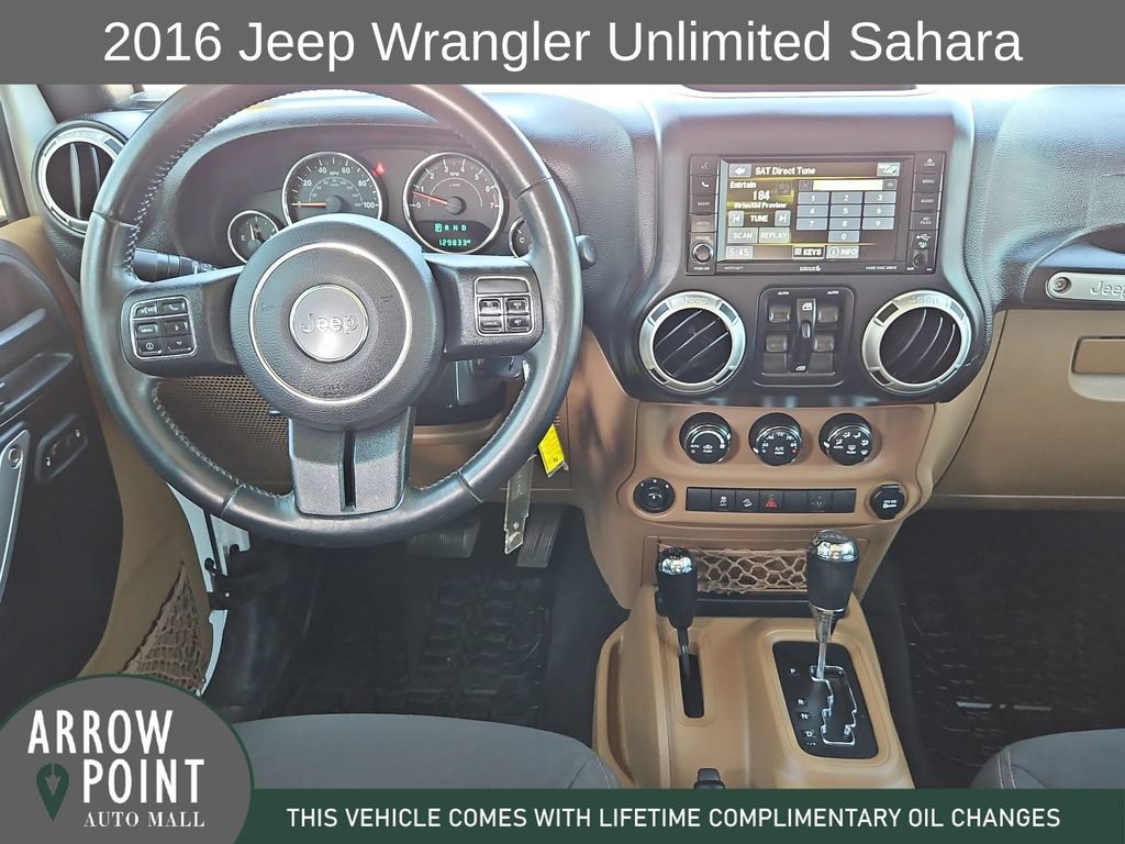 Used 2016 Jeep Wrangler Unlimited Sahara w/ Connectivity Group AWD/4WD image 19