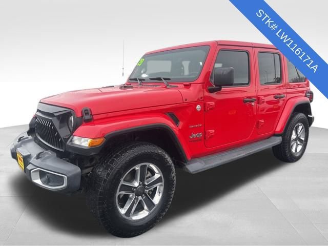 Used 2020 Jeep Wrangler Unlimited Sahara w/ Uconnect 4C Nav & Sound Group image 3