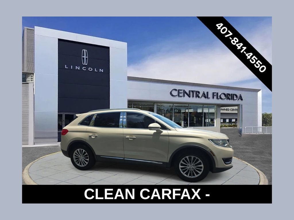 Used 2016 Lincoln MKX Select w/ Select Plus Package