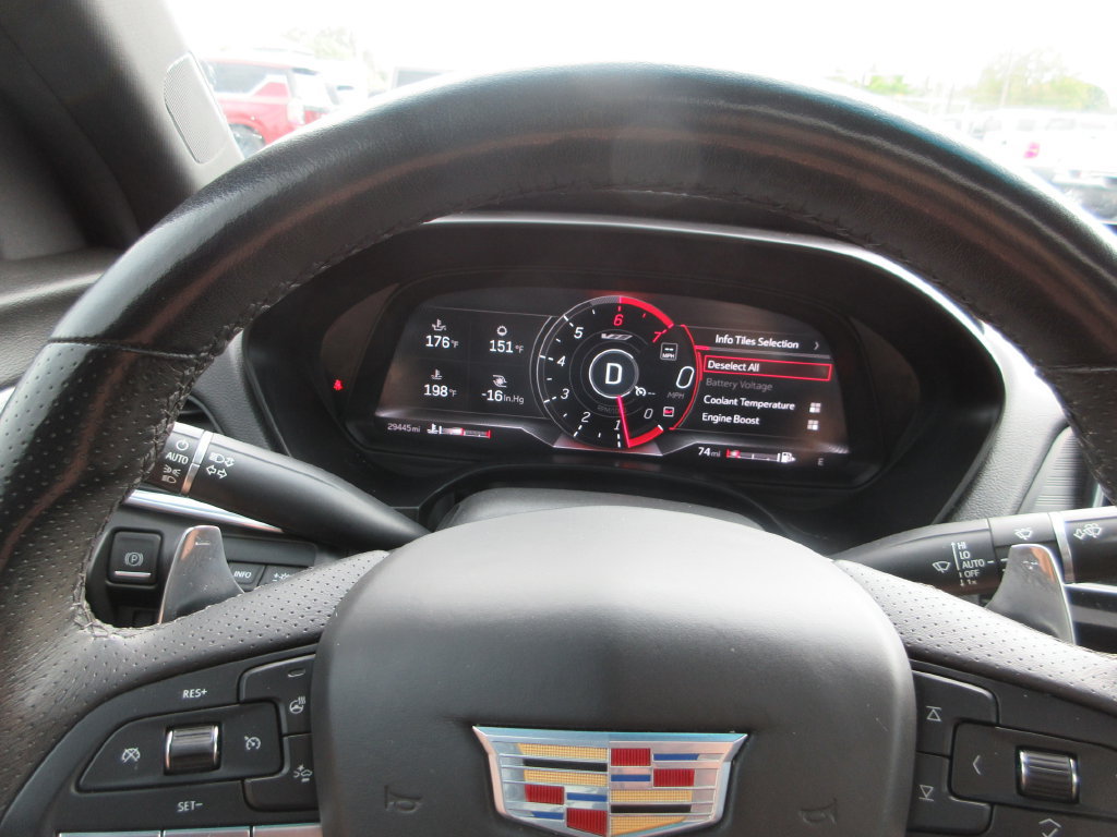 Certified 2021 Cadillac CT4 V w/ Technology Package AWD/4WD image 27