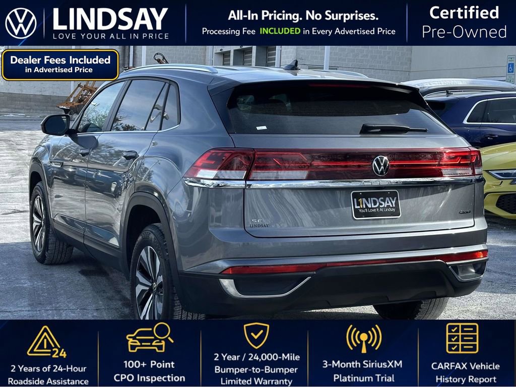 Certified 2025 Volkswagen Atlas Cross Sport SE AWD/4WD image 5