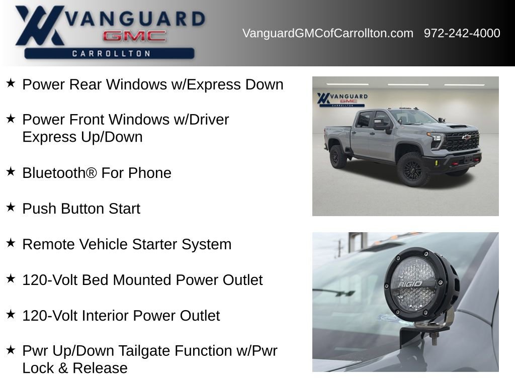 Used 2024 Chevrolet Silverado 2500 ZR2 w/ Technology Package AWD/4WD image 12