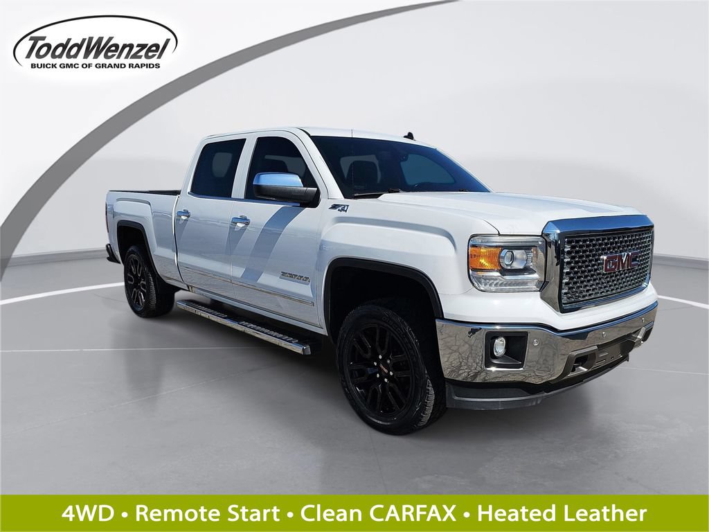 Used 2014 GMC Sierra 1500 SLT w/ SLT Crew Cab Value Package AWD/4WD image 1