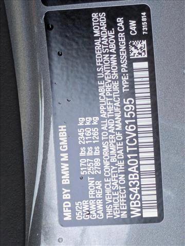 New 2026 BMW M4 xDrive Competition w/ Parking Assistance Package image 25