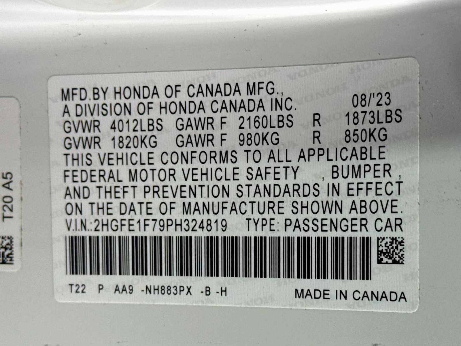 Used 2023 Honda Civic EX image 27