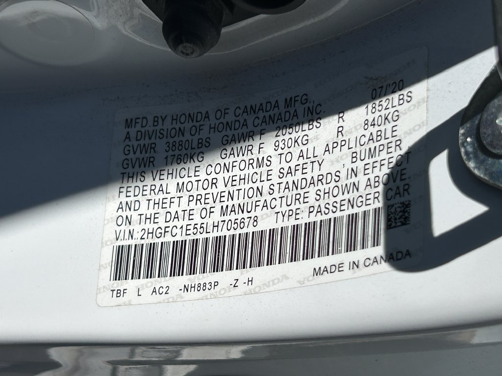 Used 2020 Honda Civic Si image 14