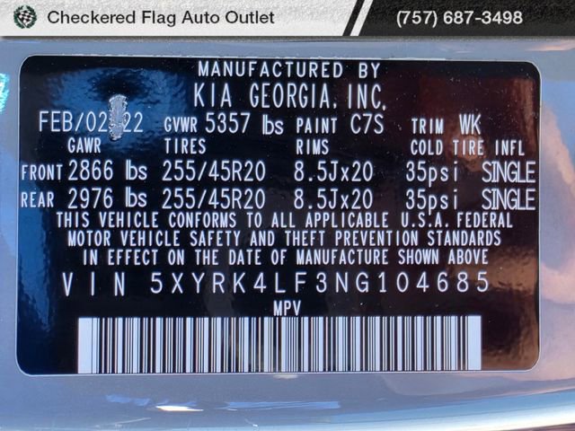 Used 2022 Kia Sorento SX FWD image 51