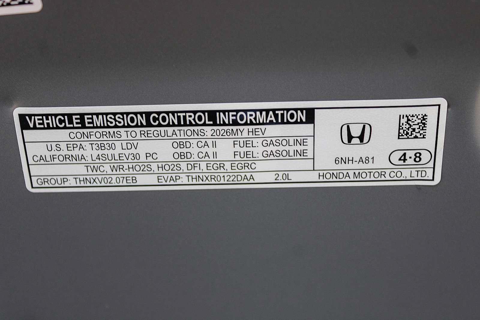 New 2026 Honda Accord EX-L image 14