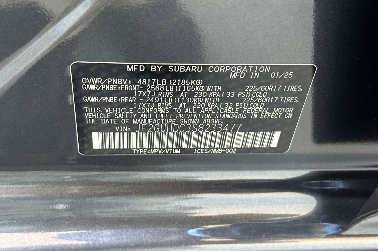 Used 2025 Subaru Crosstrek 2.0i Premium w/ Crosstrek Mirror Package AWD/4WD image 28