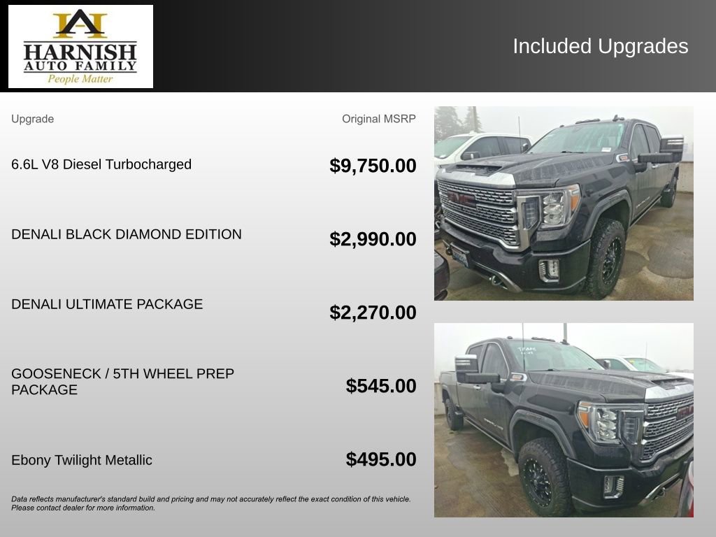 Used 2021 GMC Sierra 3500 Denali w/ Denali Black Diamond Edition image 4