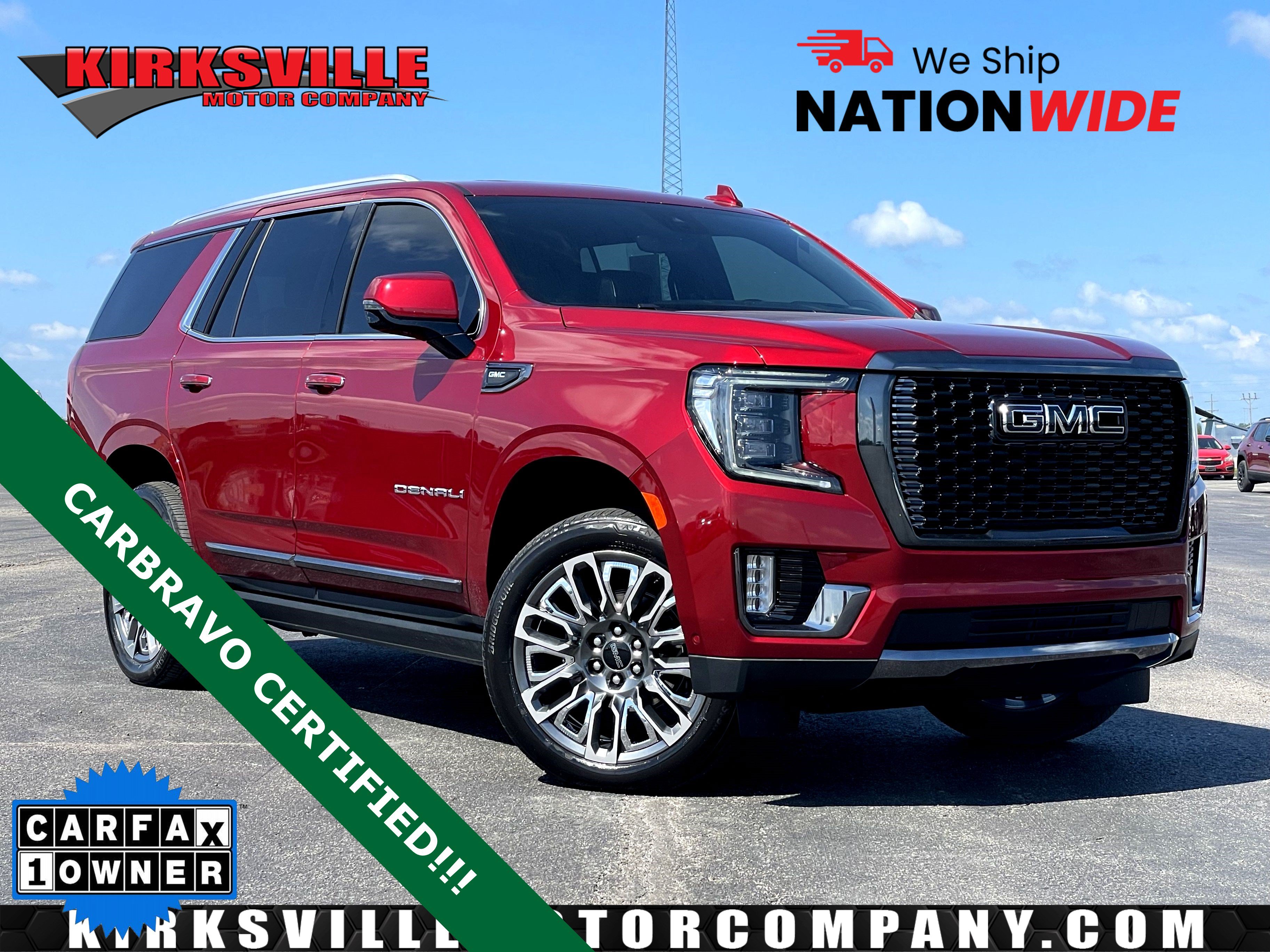 Certified 2023 GMC Yukon Denali Ultimate w/ LPO, Floor Liner Package