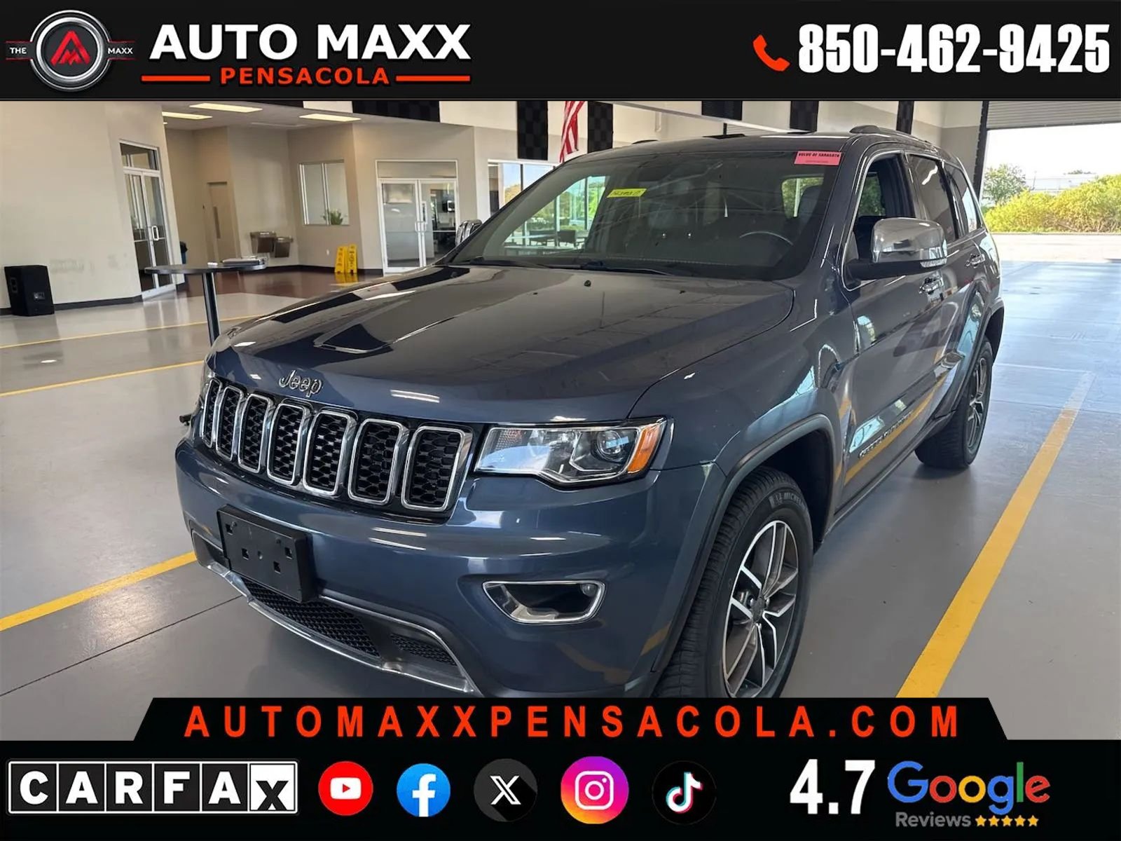 Used 2020 Jeep Grand Cherokee Limited w/ Trailer Tow Group IV
