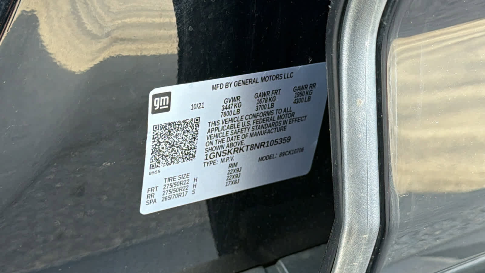 Used 2022 Chevrolet Tahoe RST w/ Luxury Package image 29