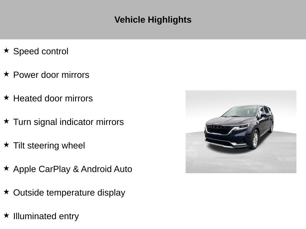 Certified 2024 Kia Carnival LX FWD image 37