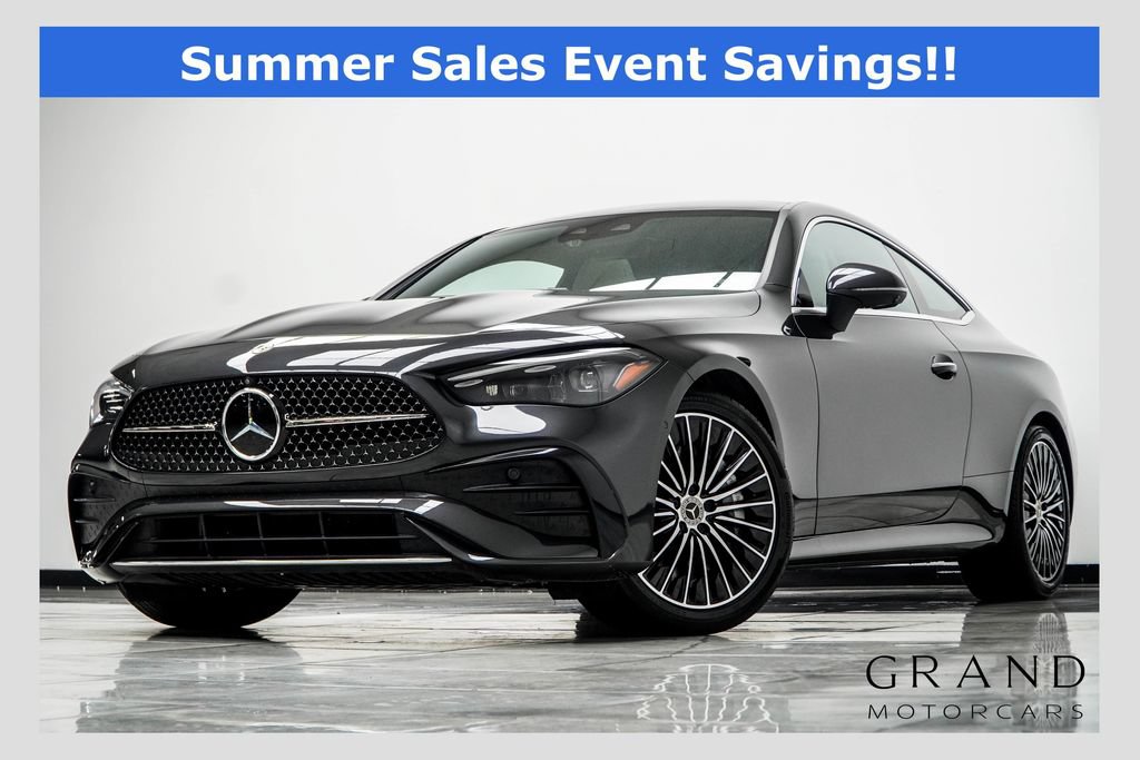 Used 2025 Mercedes-Benz CLE 450 4MATIC Coupe w/ Driver Assistance Package