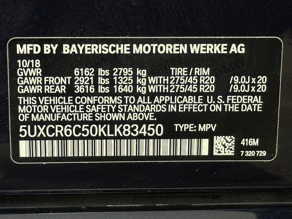 Used 2019 BMW X5 xDrive40i AWD/4WD image 52
