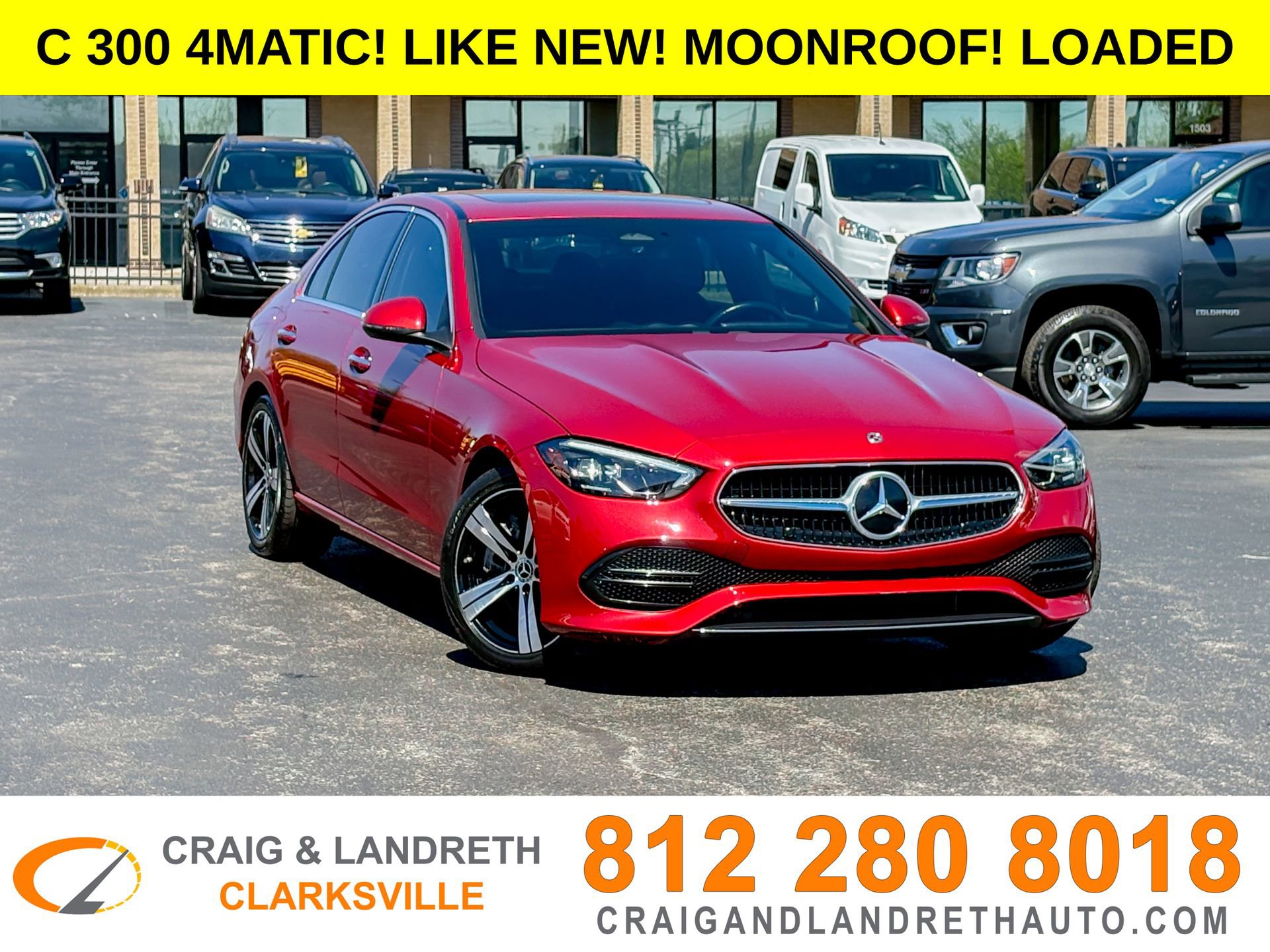 Used 2023 Mercedes-Benz C 300 4MATIC Sedan image 1