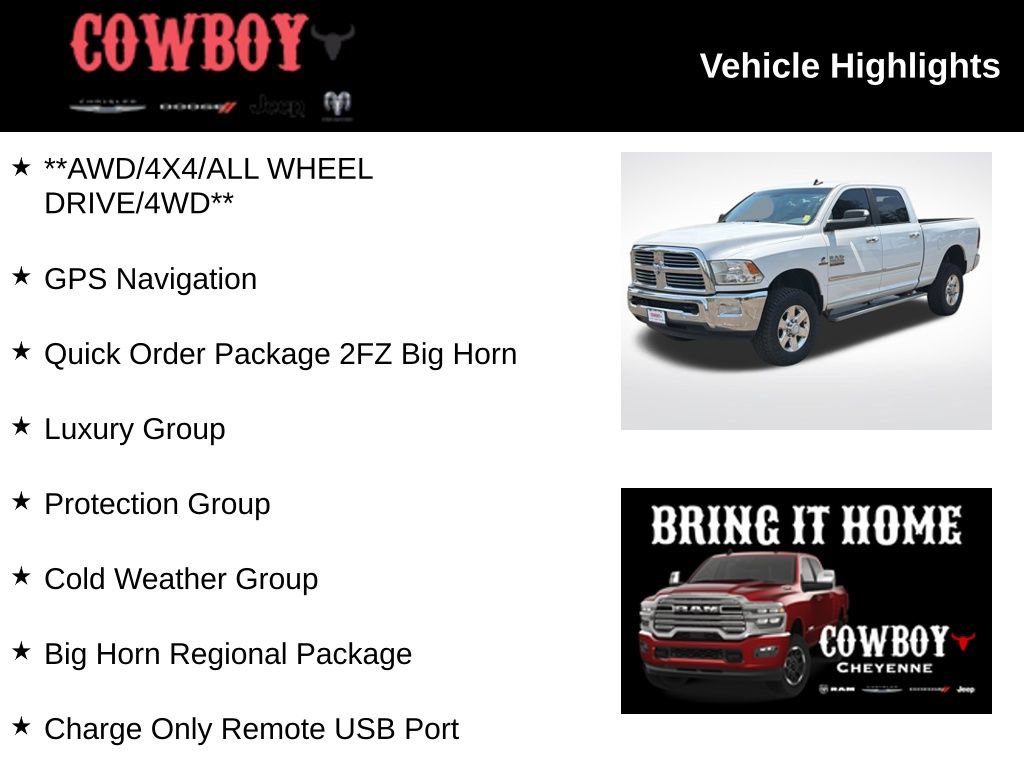 Used 2014 RAM 2500 Big Horn AWD/4WD video 2