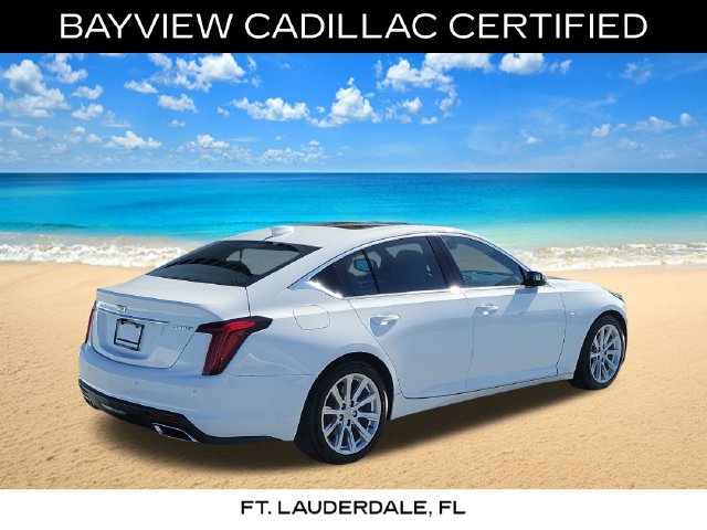 Certified 2024 Cadillac CT5 Luxury w/ Sun And Sound Package RWD image 7