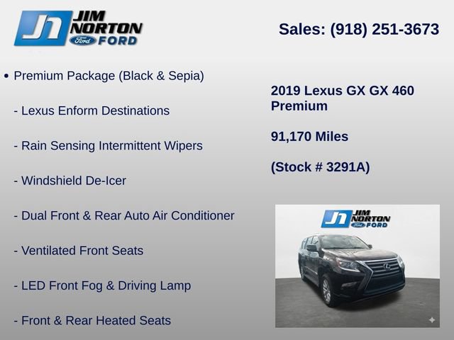 Used 2019 Lexus GX 460 Premium AWD/4WD image 8
